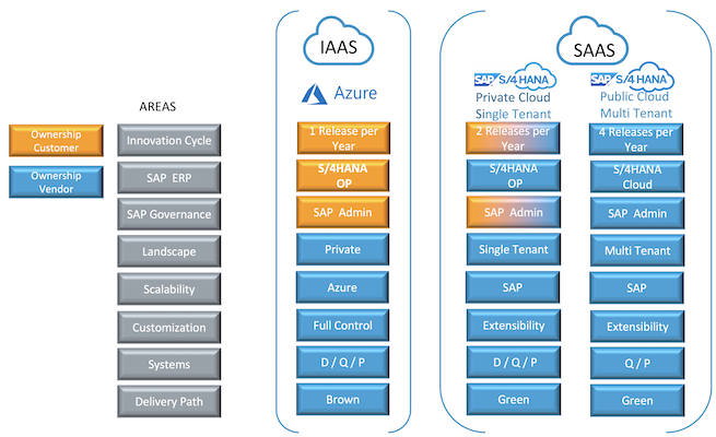 SAP S/4HANA Cloud Service Options